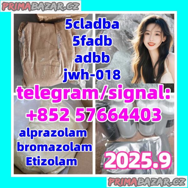 5cladba 5fadb Raw Materials precursor 28981-97-7 alprazolam  71368-80-4  bromazolam