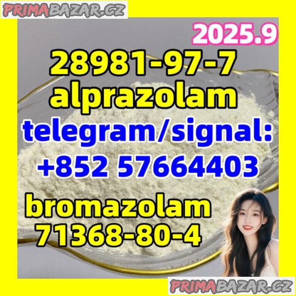 alprazolam 28981-97-7  71368-80-4  bromazolam Benzodiazepines