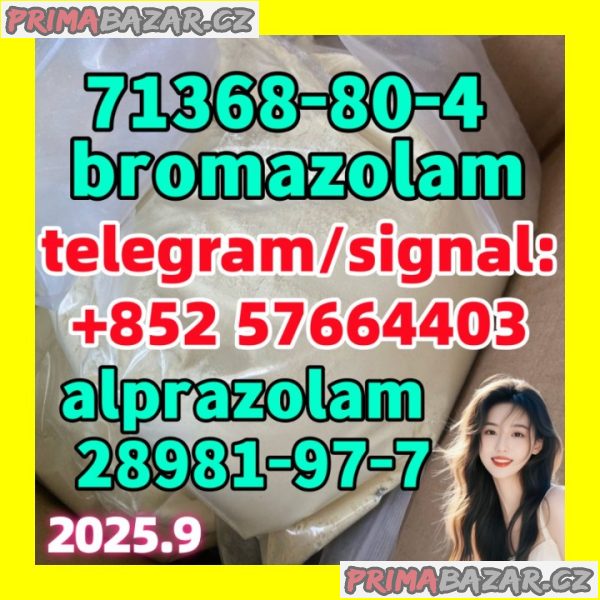 bromazolam 71368-80-4  28981-97-7 alprazolam  Benzodiazepines
