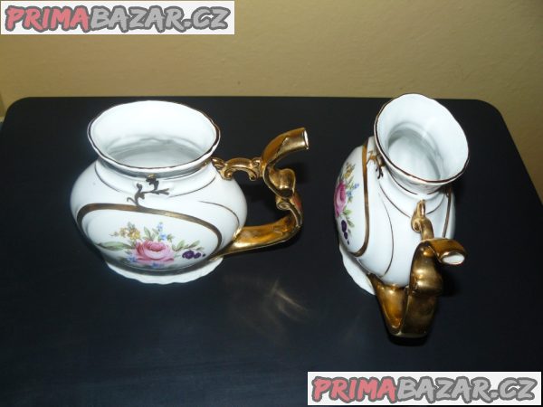 Porcelánový pohár s hrdlem 140x108x75 mm (pítko) 2 ks (sada) Porcelánový pohár s hrdlem 140x108x75 mm (pítko) 2 ks (sada)