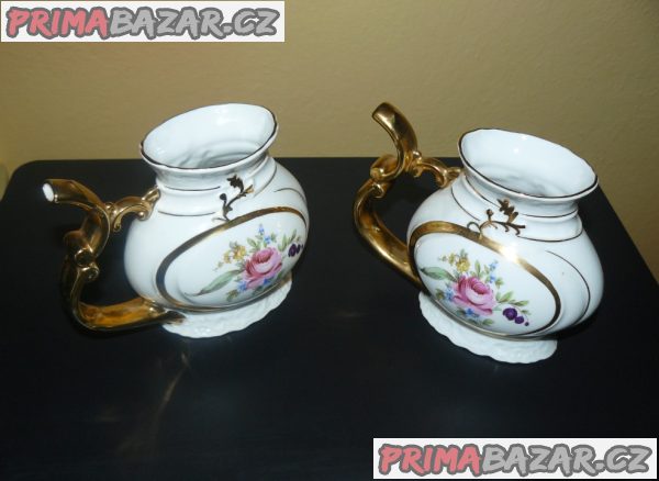 Porcelánový pohár s hrdlem 140x108x75 mm (pítko) 2 ks (sada) Porcelánový pohár s hrdlem 140x108x75 mm (pítko) 2 ks (sada)