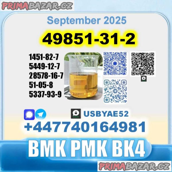 49851-31-2 (2-Bromovalerophenone) BMK PMK BK4 BVF bulk supply