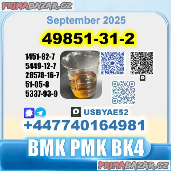 49851-31-2 (2-Bromovalerophenone) BMK PMK BK4 BVF bulk supply