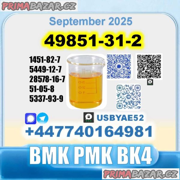 49851-31-2 (2-Bromovalerophenone) BMK PMK BK4 BVF bulk supply