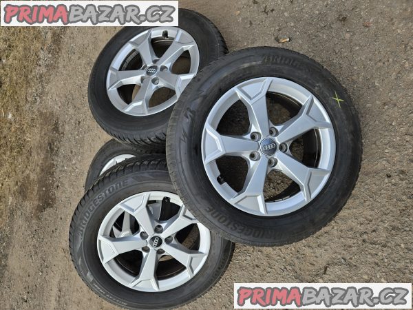 Zimní ALU kola R17 – Audi Q3 / Škoda Kodiaq – Bridgestone 215/65 R17  Prodám kompletní sadu zimních ALU kol s pneumatikami:  Disky: originální ALU dis
