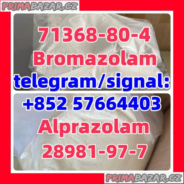 alprazolam 28981-97-7  bromazolam 71368-80-4   Etizolam 40054-69-1 Benzodiazepines