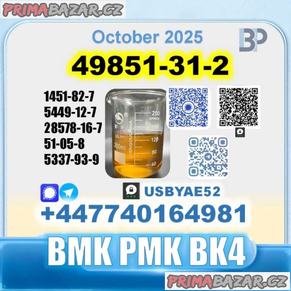 49851-31-2 (2-Bromovalerophenone) BMK PMK BK4 BVF bulk supply 49851-31-2 (2-Bromovalerophenone) BMK PMK BK4 BVF bulk supply