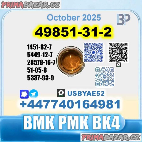 49851-31-2 (2-Bromovalerophenone) BMK PMK BK4 BVF bulk supply 49851-31-2 (2-Bromovalerophenone) BMK PMK BK4 BVF bulk supply