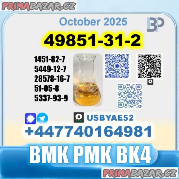 49851-31-2 (2-Bromovalerophenone) BMK PMK BK4 BVF bulk supply 49851-31-2 (2-Bromovalerophenone) BMK PMK BK4 BVF bulk supply