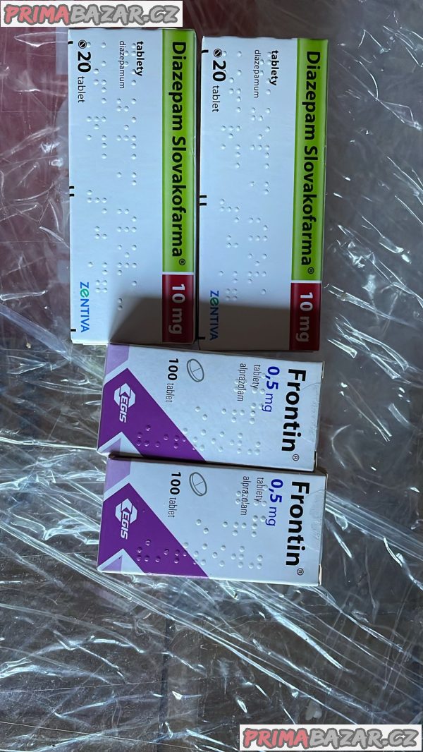 Přebytečné léky Diazepam,Frontin(neurol)