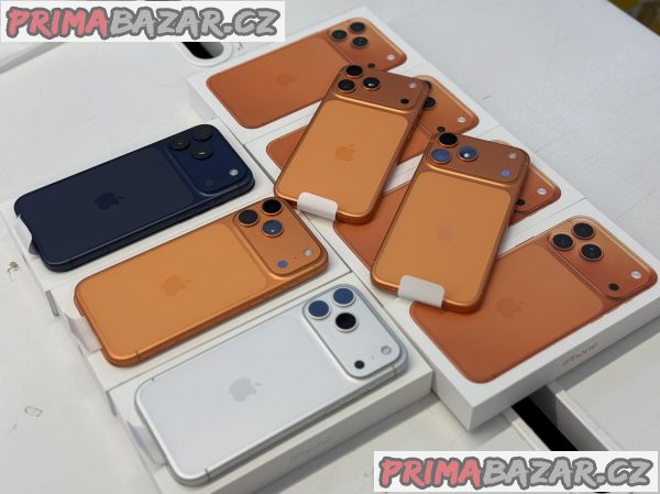 Originální, zcela nové Apple iPhone 17 Pro Max, iPhone 17 Pro, iPhone 17 , iPhone Air , iPhone 16 Pro Max, iPhone 16 Pro