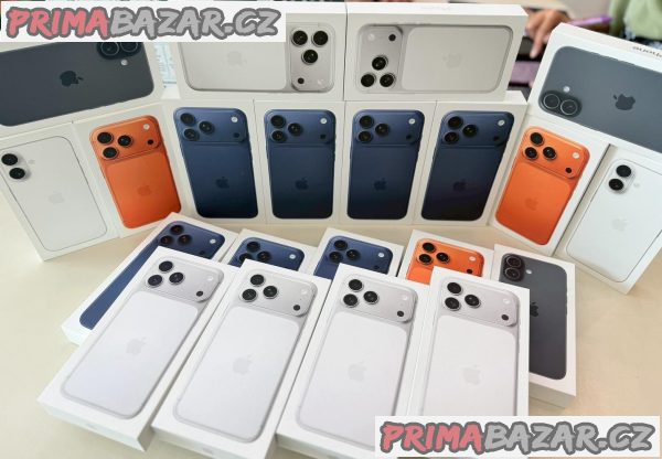 Originální, zcela nové Apple iPhone 17 Pro Max, iPhone 17 Pro, iPhone 17 , iPhone Air , iPhone 16 Pro Max, iPhone 16 Pro Originální, zcela nové Apple iPhone 17 Pro Max, iPhone 17 Pro, iPhone 17 , iPhone Air , iPhone 16 Pro Max, iPhone 16 Pro