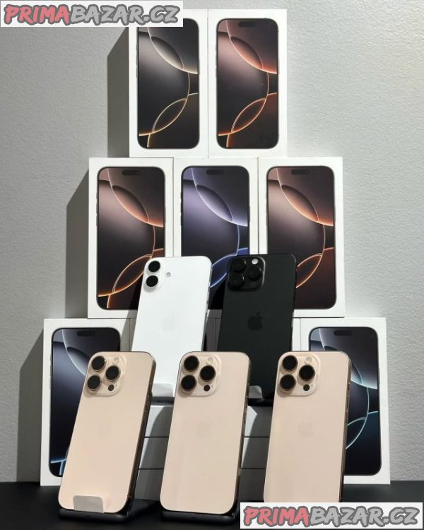 Originální, zcela nové Apple iPhone 17 Pro Max, iPhone 17 Pro, iPhone 17 , iPhone Air , iPhone 16 Pro Max, iPhone 16 Pro Originální, zcela nové Apple iPhone 17 Pro Max, iPhone 17 Pro, iPhone 17 , iPhone Air , iPhone 16 Pro Max, iPhone 16 Pro