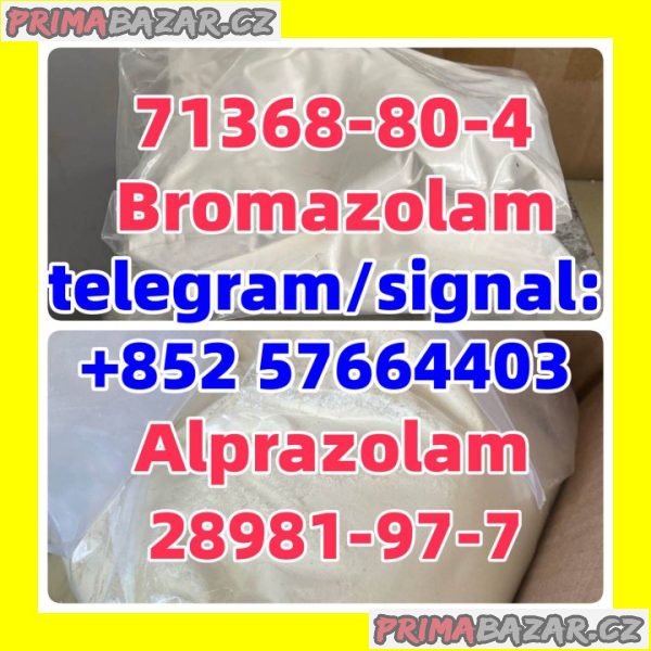 CAS:28981-97-7 Alprazolam CAS:71368-80-4 Bromazolam