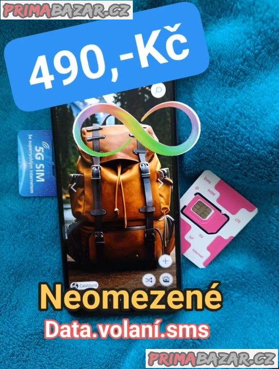 Neomezená data, sms a volání