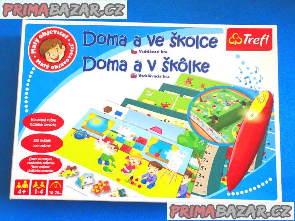 Dvě zcela nové hry: Paměť  + Doma a ve školce