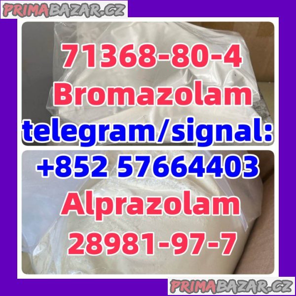 alprazolam 28981-97-7  bromazolam 71368-80-4 Benzodiazepines   Etizolam 40054-69-1