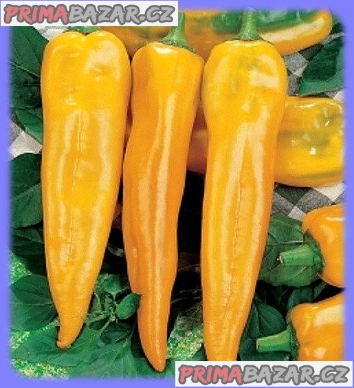 Paprika Corno Di Toro Giallo - semena