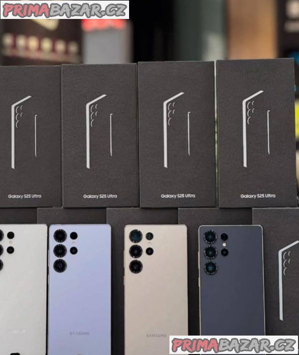 Nový skladový Samsung Galaxy S25 Ultra 5G, S25+, S25, S24 Ultra, Z Fold7, Z Flip7