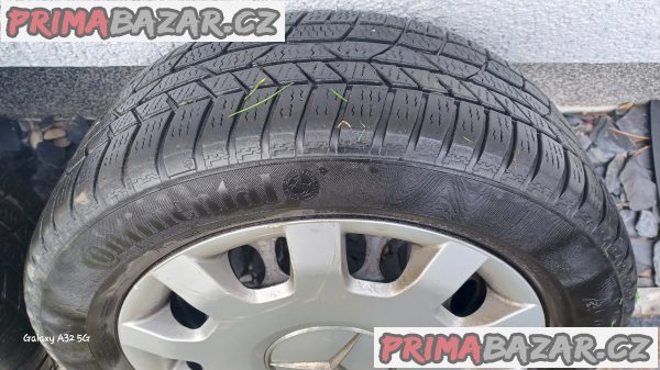 PRODÁM sadu 4ZIMNÍ i 4LETNÍ PNEU 4xplecháče s poklicí MERCEDES