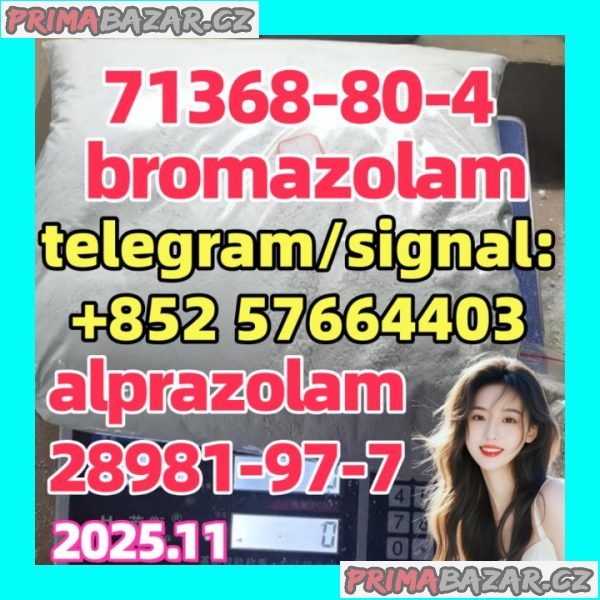 Alprazolam CAS:28981-97-7 Bromazolam 71368-80-4 good price