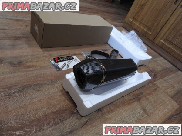 Laděný výfuk Akrapovič carbon velký Nový