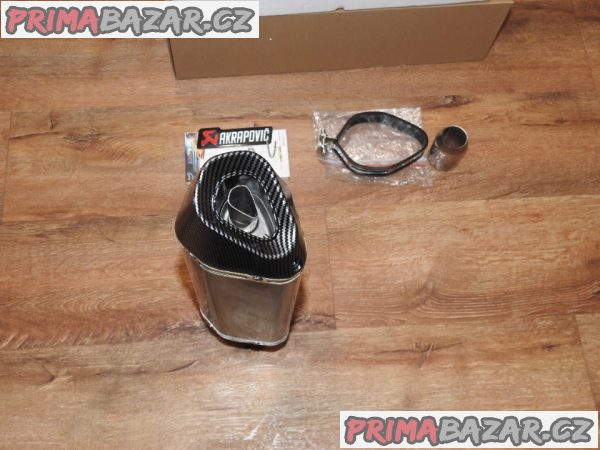 Laděný výfuk Akrapovič carbon velký Nový
