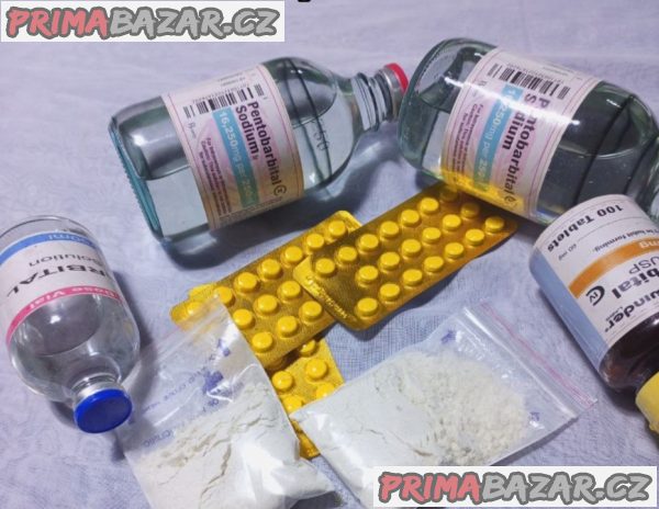 Nembutal a kyanid draselný k prodeji v prášku, tekutinách a tabletách