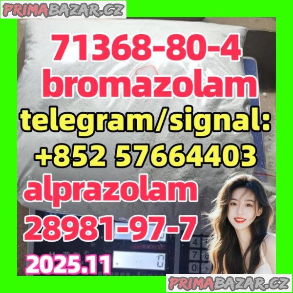 CAS:71368-80-4 Bromazolam Alprazolam CAS:28981-97-7