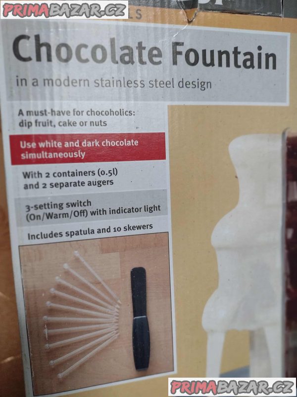 Čokoládová fontána
