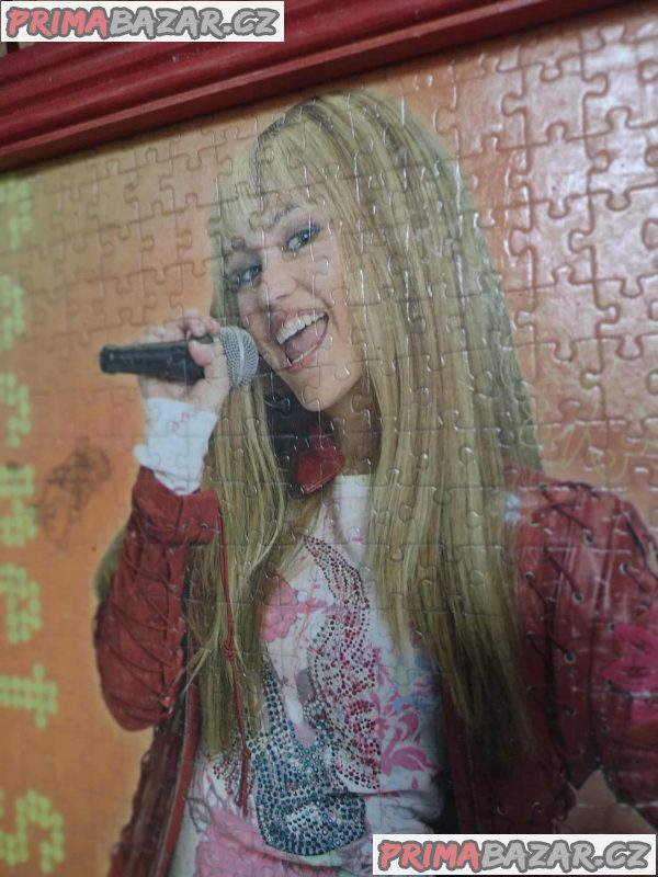 Zarámované puzzle Hannah Montana