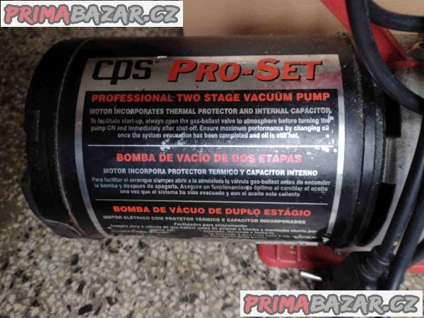 Vakuová pumpa pro vakuování klimatizací