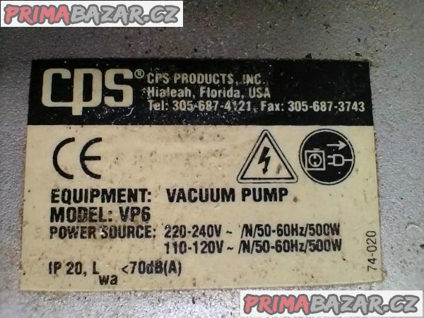 Vakuová pumpa pro vakuování klimatizací