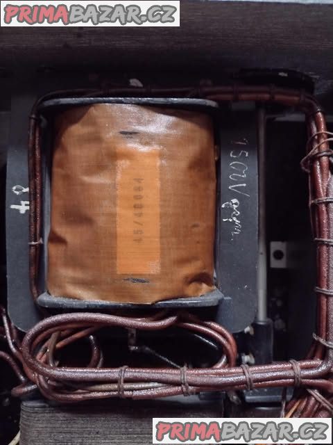 Velmi vzácný starožitný čtyřelektronkový zesilovač KLANGFILM 31612