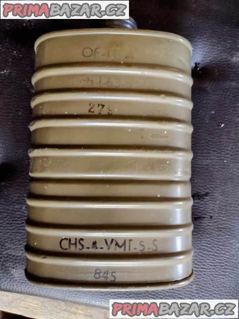 Starožitný filtr k vojenské plynové masce