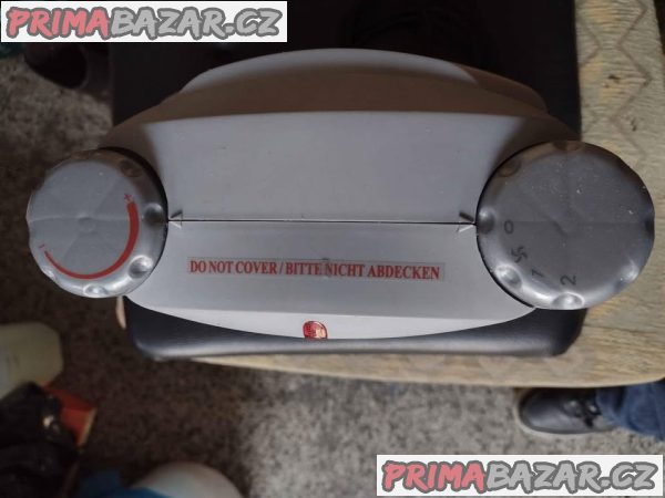 Přenosný elektrický horkovzdušný ventilátor