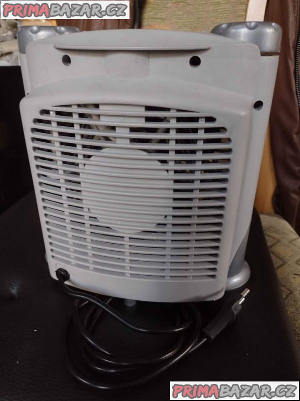 Přenosný elektrický horkovzdušný ventilátor