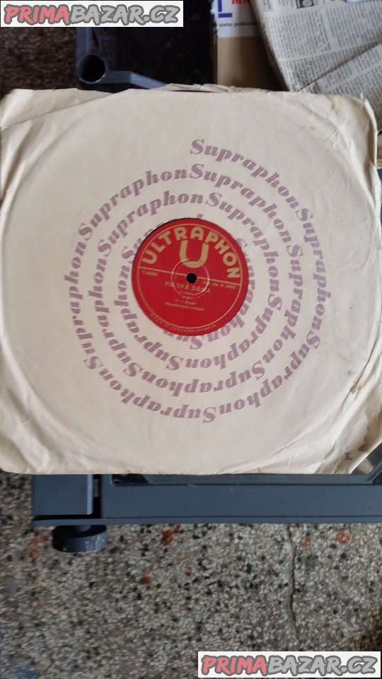 Šelakové desky na 78 otáček Šelakové desky na 78 otáček