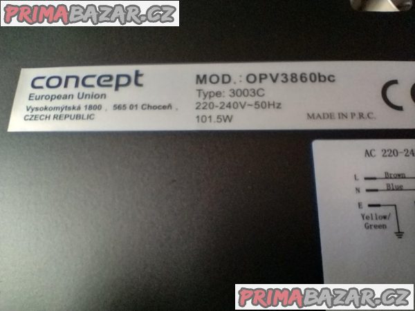 Nový kuchyňský digestoř