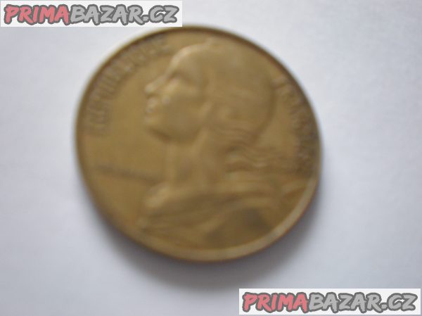 MINCE Francie 20 centimů 1962 MINCE Francie 20 centimů 1962