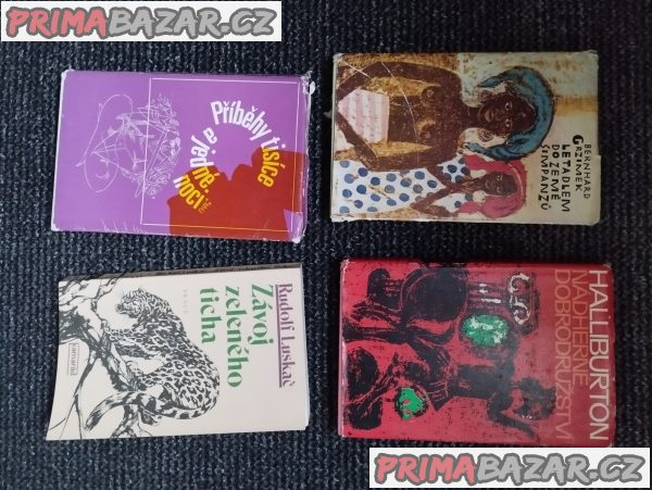 knihy, dobrodružné