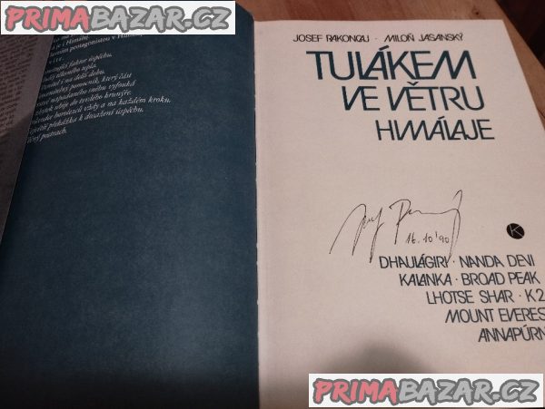 kniha, Tulákem ve větru Himálaje kniha, Tulákem ve větru Himálaje