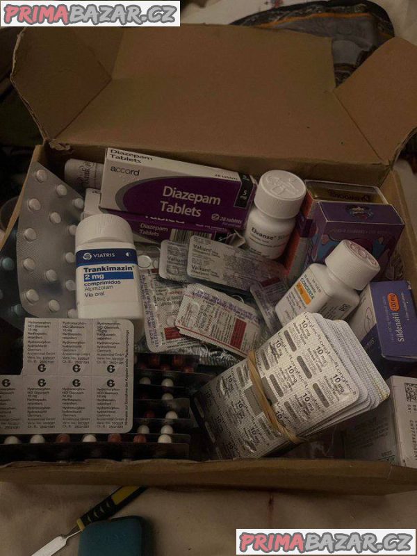 Neurol, Frontin, Rivotril, Diazepam, Lexaurin, Valproát, Mirtazapin,