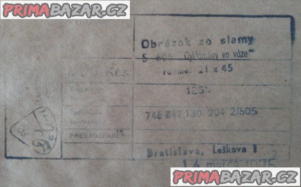 Obrazy z pozůstalosti Obrazy z pozůstalosti