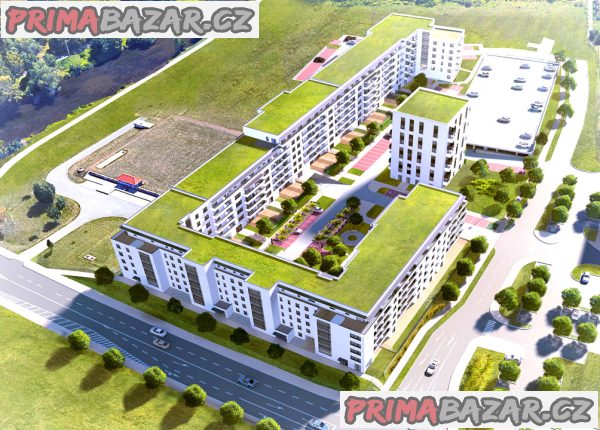 Pronajmu novostavbu 1+kk Brno, Hor. Heršpice, 43 m2 ( rezidence Svratka)