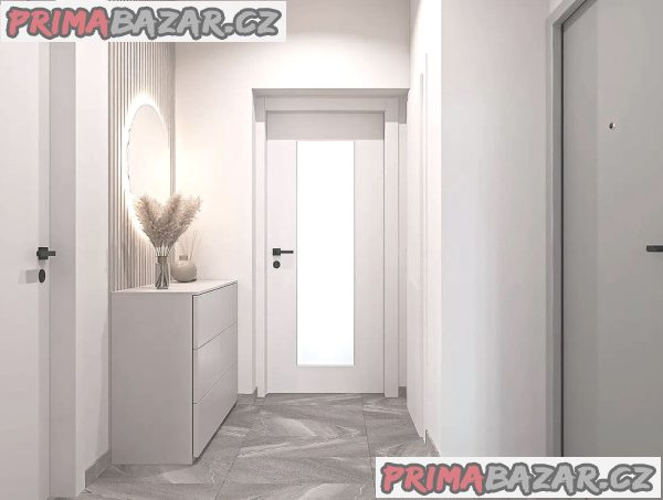 Pronajmu novostavbu 1+kk Brno, Hor. Heršpice, 43 m2 ( rezidence Svratka)