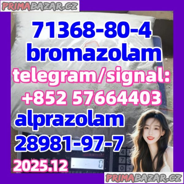 Cas:28981-97-7 Alprazolam at Best Price Factory Supply cas.71368-80-4 Bromazolam