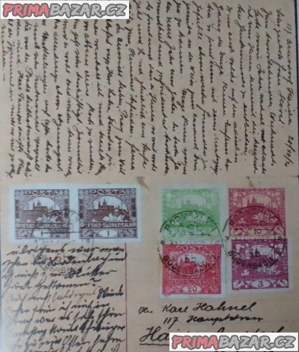 Filatelistický materiál odkoupím hotově za katalogové ceny