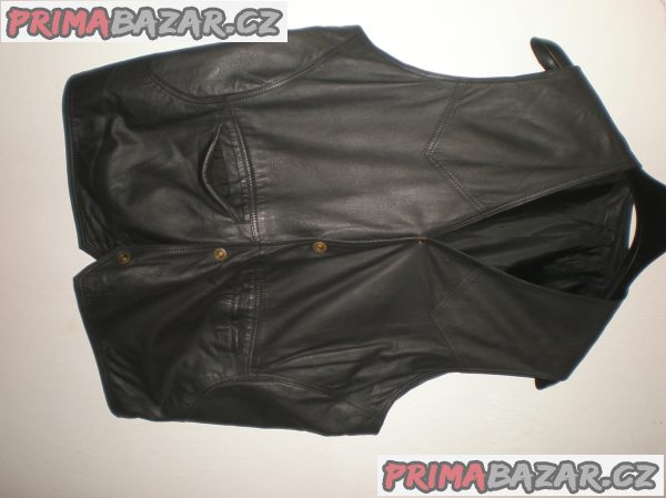 KOŽENÁ VESTA VEL. 56