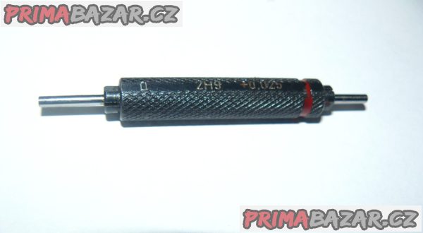 Kalibr válečkový oboustranný 2 mm H9 (0; +0,025) ČR